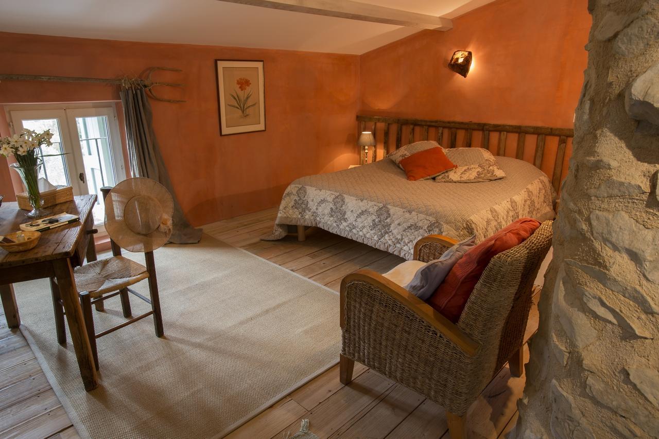 Le Jas De Peguier Bed & Breakfast Châteauneuf-Val-Saint-Donat Dış mekan fotoğraf