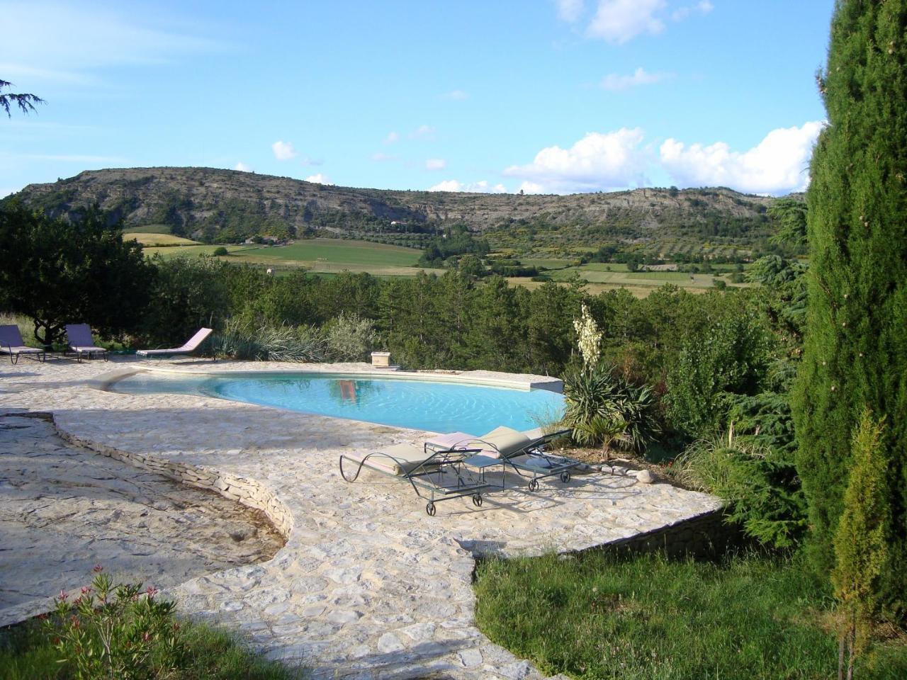 Le Jas De Peguier Bed & Breakfast Châteauneuf-Val-Saint-Donat Dış mekan fotoğraf